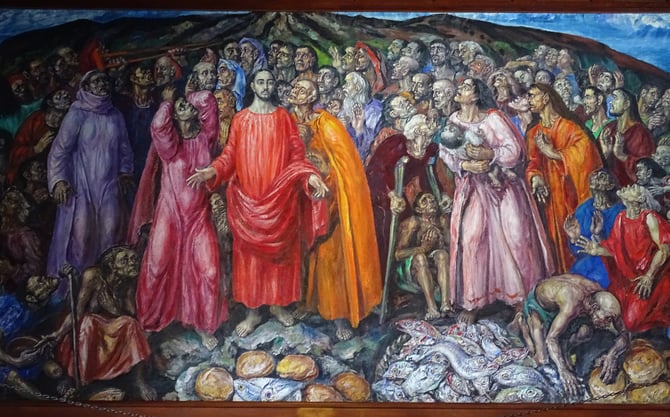 3840px-Tenerife_Basílica_de_Nuestra_Señora_de_la_Candelaria_freso_Sermon_on_the_Mount_01