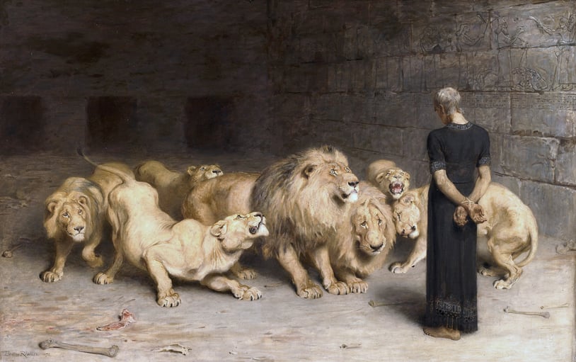 Daniel_in_the_Lions_Den,_by_Briton_Rivière